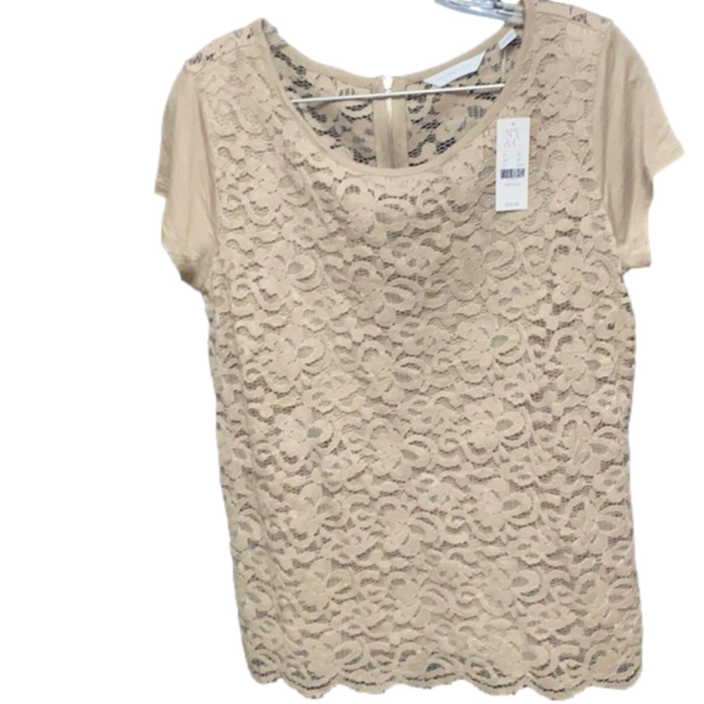 NY&C Top NWT Khaki In Color